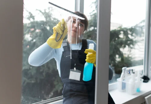 Nettoyage de vitres intérieures et extérieures à Commelle-Vernay